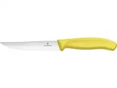 Faca de Mesa Victorinox Swiss Classic Serrilhada Amarelo 12CM