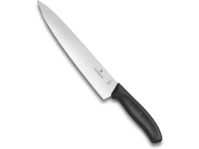 Faca para Fatiar Victorinox Swiss Classic Preta 22CM