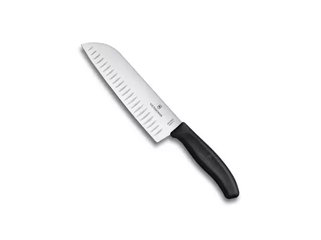 Faca Santoku Victorinox Swiss Classic Preta 17CM