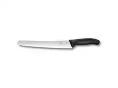 Faca para Confeiteiros Victorinox Swiss Classic Serrilhada Preta 15CM