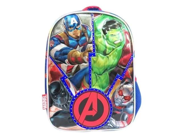 Mochila Avengers con luz LED