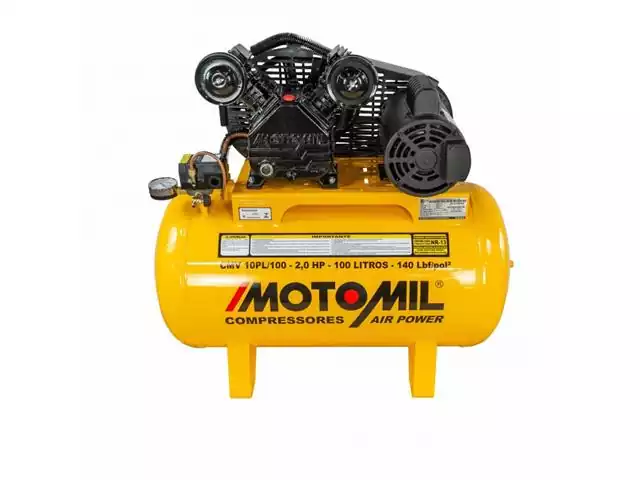 Compressor de Ar Motomil CMV-10Pl/100 Air Power 100 Litros Mono