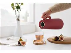 Bule Térmico Tramontina Exata Ampola de Vidro 1 Litro Vermelho - 4