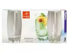 Conjunto de Copos Long Drink 415ML Galassia 3 Peças - 1