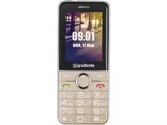 Celular Gradiente Vibe GFP205 Dual Chip MP3 Desbloqueado Dourado - 1