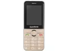 Celular Gradiente Vibe GFP205 Dual Chip MP3 Desbloqueado Dourado - 2