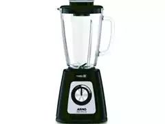 Liquidificador Arno Blendforce Jarra de Vidro Preto 700W 110V