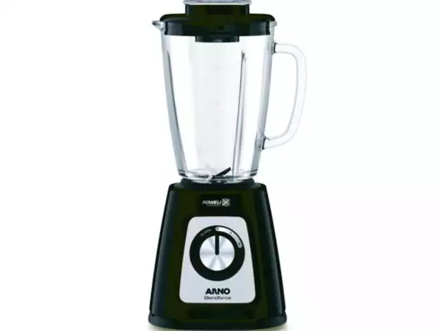 Liquidificador Arno Blendforce Jarra de Vidro Preto 700W