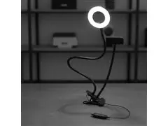 Suporte Ring Light Flexível Ajustável Clip Fixador Multilaser AC369 - 5