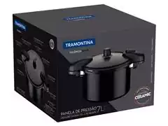 Panela de Pressão Tramontina Valência Black 24CM 7 Litros - 4