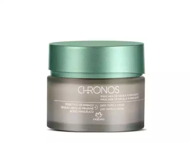 Máscara de Argila Purificante Natura Chronos 70G