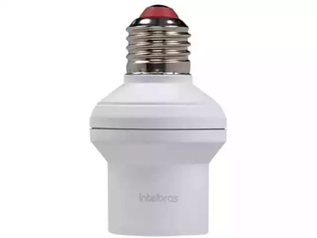 Interruptor Inteligente Soquete E27 Intelbras EWS 400 Branco