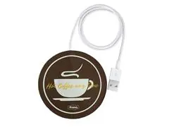 Base para Aquecer Xícara Prana Conexão USB + Caneca - 1