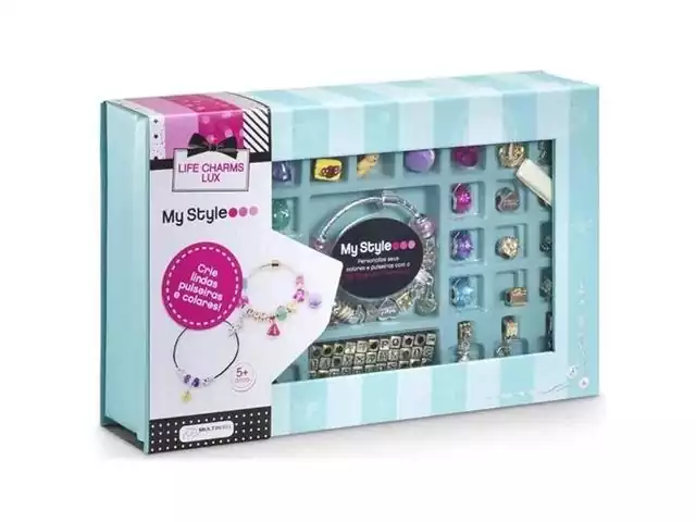 Pulseira Multikids BR1120 My Style Life Charms Lux 70 Berloques