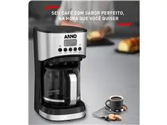 Cafeteira Elétrica Arno New Element Black 1000W - 3