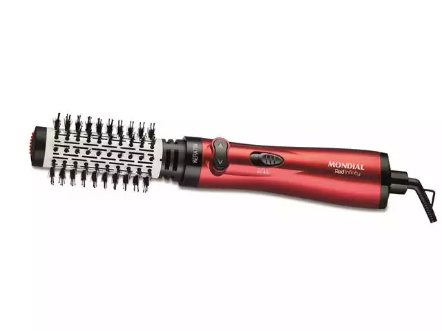 Escova Rotativa Mondial ER-11-KR Red Infinity Keratin 1000W