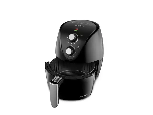 Fritadeira Elétrica Mondial AF-31 New Pratic 3,5 Litros Black