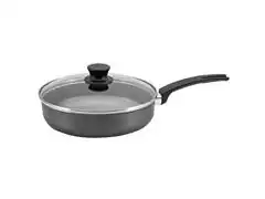 Frigideira Funda Panelux Grafite com Tampa de Vidro Magnific 22 - 0