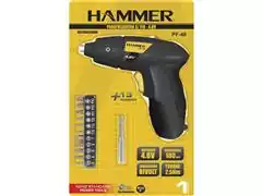 Parafusadeira sem Fio Hammer 4.8V Bivolt - 2