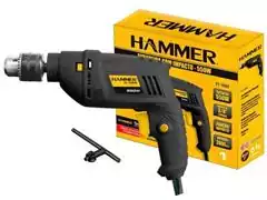 Furadeira de Impacto 3/8 Polegadas Hammer 550W - 1