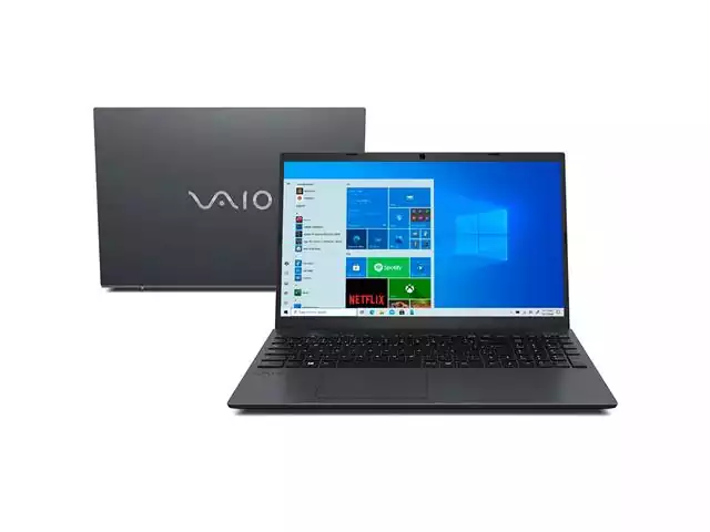 Notebook VAIO® FE15 Core™ i7 10ª 8GB SSD 512GB 15,6" Windows 11 Cinza