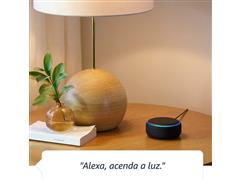 Echo Dot 3ª Geração Smart Speaker com Alexa Preto - 6