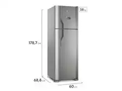 Geladeira Frost Free Electrolux DFX41 Inox 371 Litros - 6