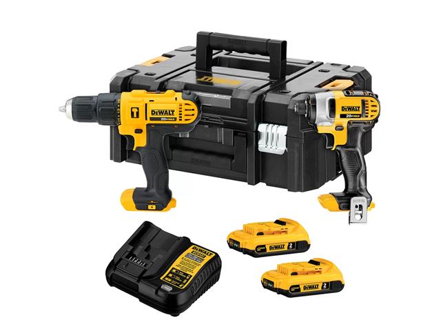 Combo DeWalt Furadeira e Parafusadeira DCD776 + Parafusadeira DCF885