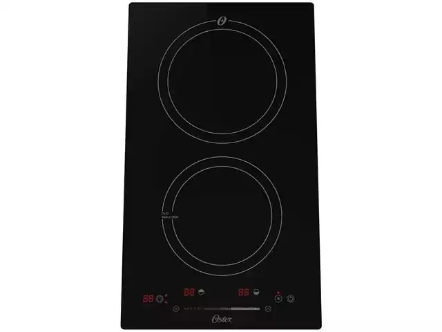 Cooktop por Indução 2 Bocas Oster OTOP202 Touch Screen Black