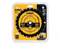 Lâmina para Serra Circular Dewalt 6 1/2" 24D - 1