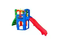 Playground Premium Prata Freso com Escorregador Infantil - 2