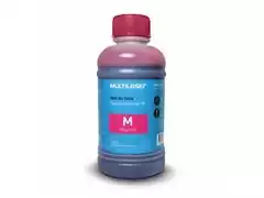 Refil de Tinta Multilaser Para Cartucho Impressoras HP 250ML Magenta