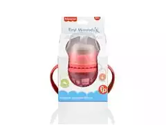 Copo de Transição First Moments Bico Extra Alça Removível 150 ml Rosa - 4