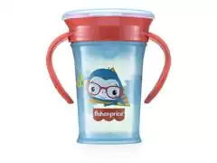 Copo de Treinamento 360 First Moments Sweet Azul Fisher Price BB1020