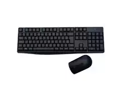 Teclado e Mouse Multilaser Bulk Sem Fio 2.4 Ghz USB Preto TC269 - 1