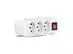 Adaptador L Multilaser de Energia Novo Padrão 4 Tomadas WI246 - 0