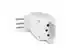 Adaptador L Multilaser de Energia Novo Padrão 4 Tomadas WI246 - 2