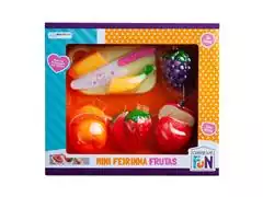 Brinquedo Mini Feirinha Frutas Creative Fun Multikids BR1111