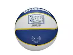 Bola de Basquete Wilson NBA Team Retrô Mini GS Warriors Tamanho 3 - 5