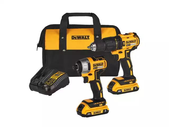 Combo Parafusadeira e Furadeira + Parafusadeira de Impacto Dewalt