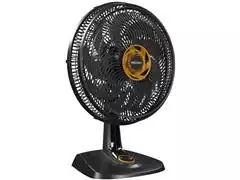 Ventilador de Mesa Mallory Neo Air Total Control Preto e Dourado - 1