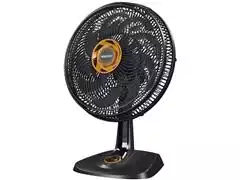 Ventilador de Mesa Mallory Neo Air Total Control Preto e Dourado - 2