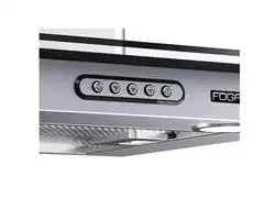 Coifa de Parede Vidro Reto Fogatti Inox Duto Slim 80CM - 3