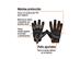 Guantes Truper protección anti-impacto ajustable Negro - 1