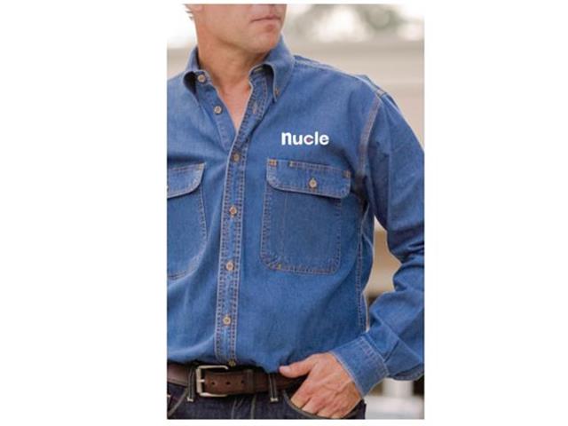 Camisa para caballero Nucle tipo vaquera talla XL