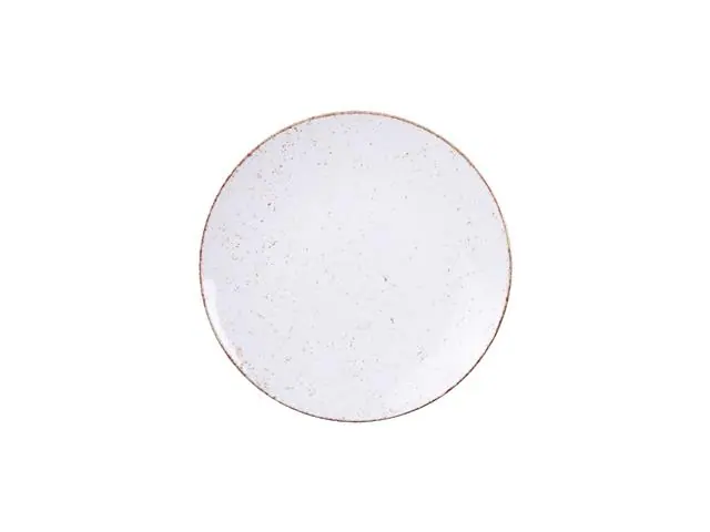 Prato de Sobremesa Tramontina Rústico MarromHS Porcelana Decorada 21CM