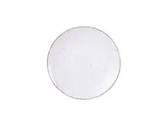 Prato de Sobremesa Tramontina Rústico MarromHS Porcelana Decorada 21CM