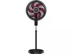 Ventilador de Coluna Oster Power Fresh 6 Pás 140W Preto/Vermelho - 1