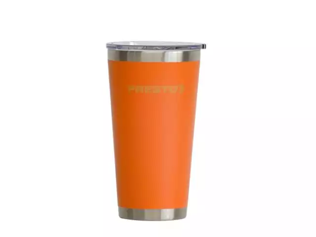 Copo Térmico com Tampa Presto Frio/Quente 473ml Laranja