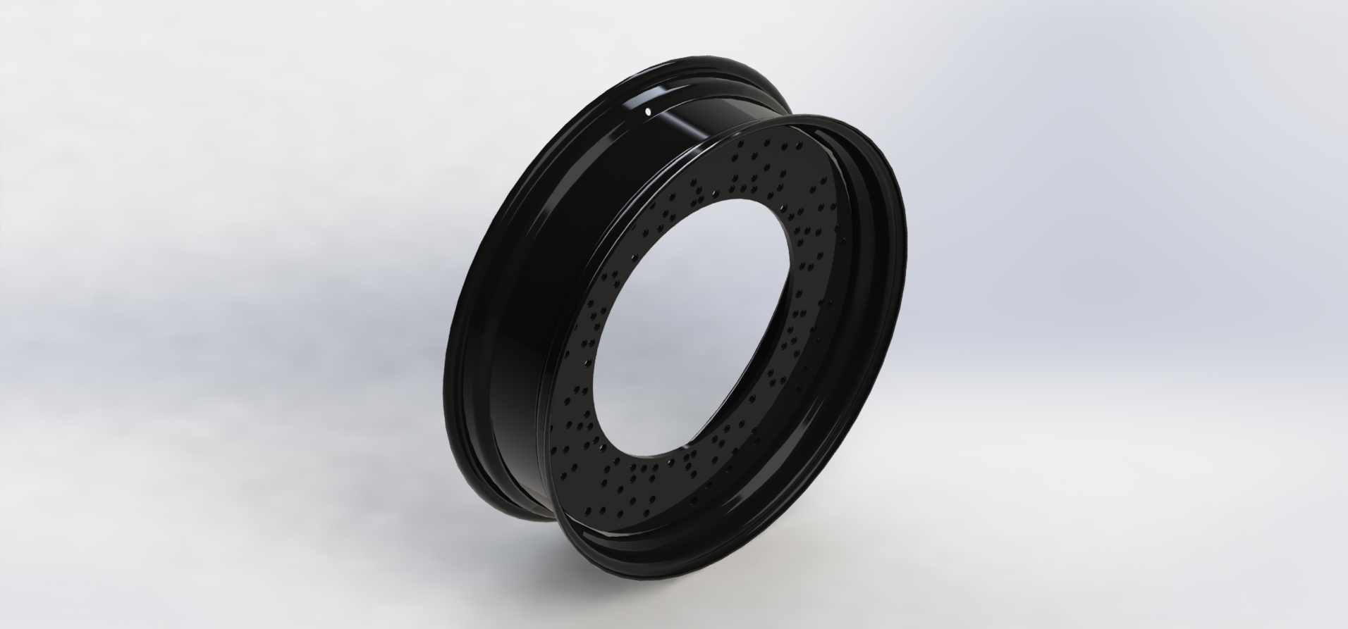 ARO W 10" x 38" MULTIFUROS (PRETO)